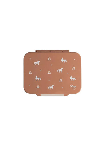 Tritan Lunch Box - 4 Compartments - Unicorn Blush Pink