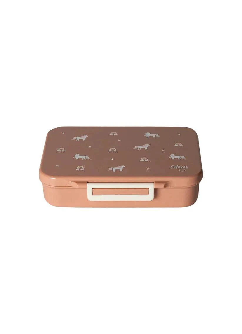 Tritan Lunch Box - 4 Compartments - Unicorn Blush Pink