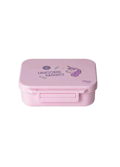 Tritan Snack Box - 3 compartment - Stormy Unicorn