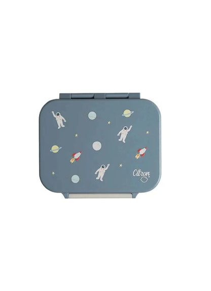 Tritan Snackbox - 3 Compartments - Spaceship Dusty Blue