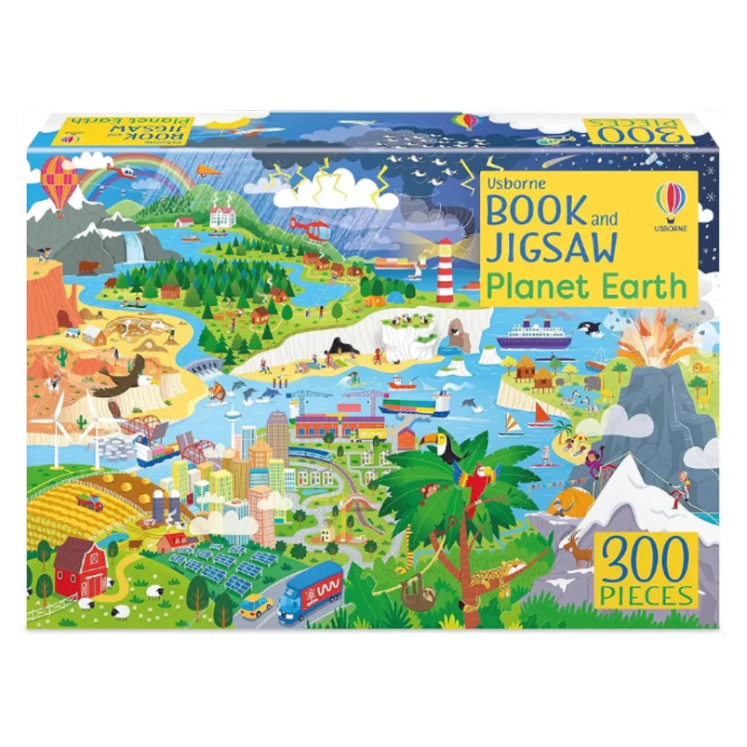 Usborne Book and Jigsaw Planet Earth