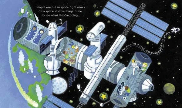 Usborne Peep Inside Space