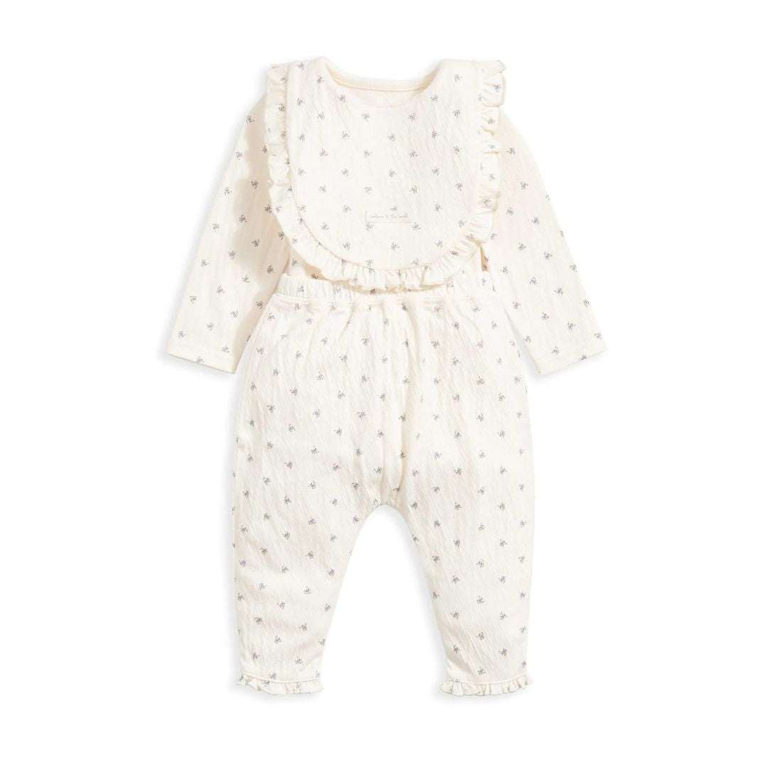 Welcome to the World Ditsy 3 Piece Set Babysuit | Mamas and Papas