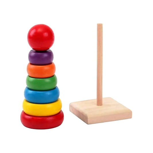Wooden Stacking Tower