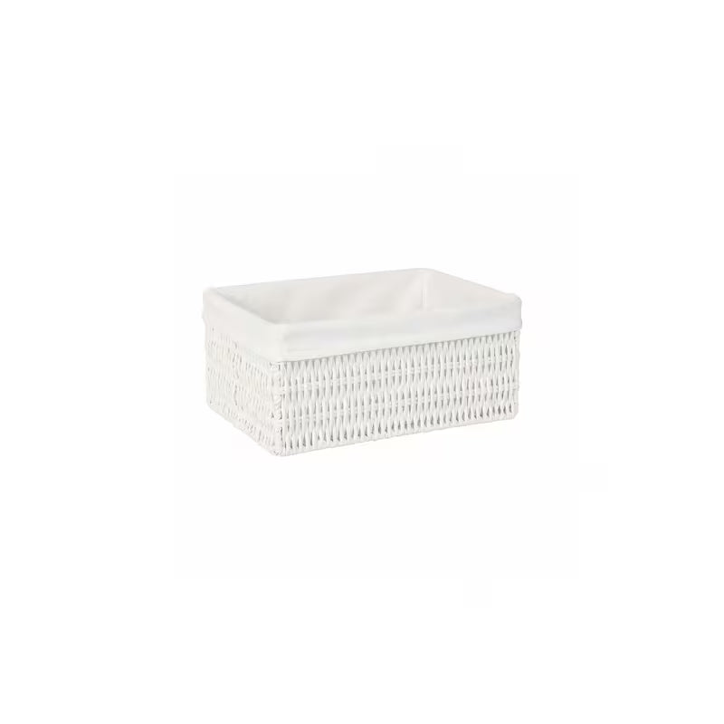 Hand-woven rattan storage basket – view 3