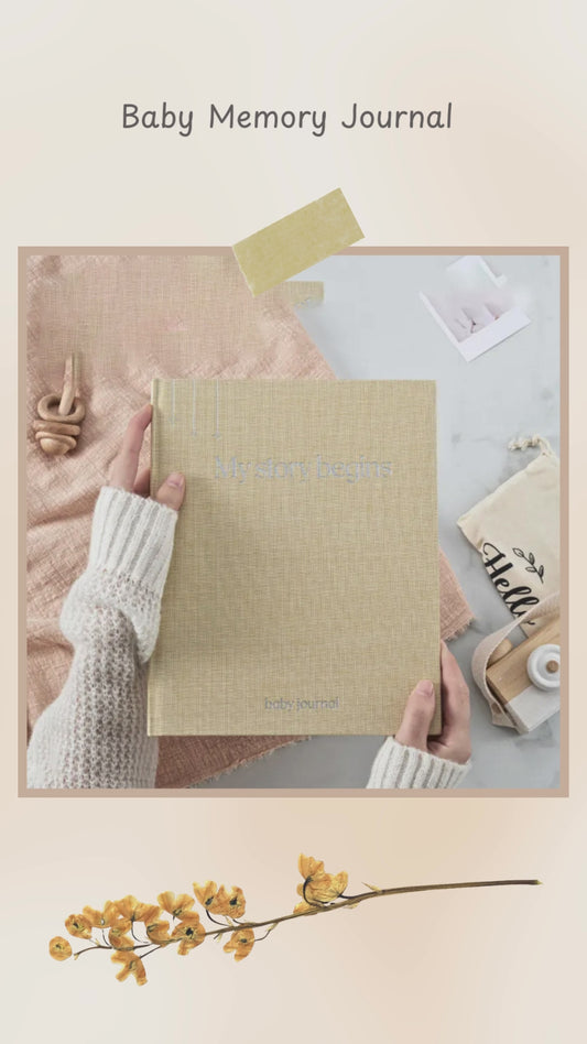 Baby Journal Keepsake | Capture Milestones from Pregnancy to Age Five