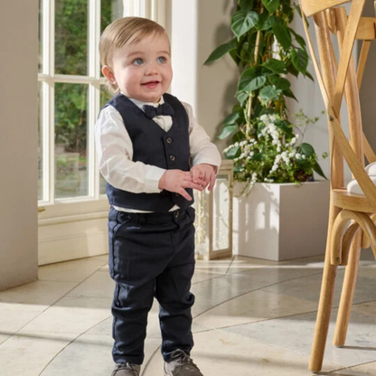 4 Piece Navy Suit | Mamas & Papas