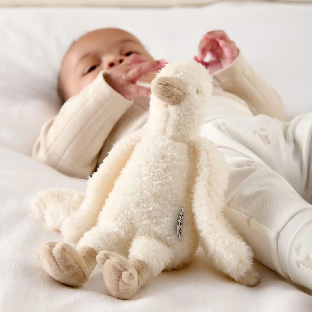 Welcome to the World Duckling Beanie Soft Toy | Mamas & Papas